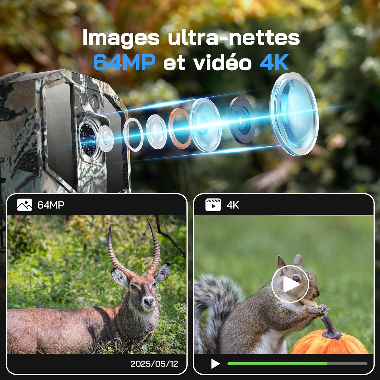 Caméra de chasse Full HD - Terra Aventure