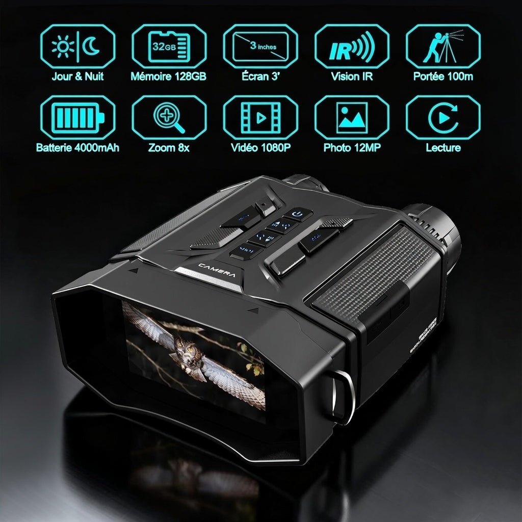 Jumelles nocturne x8 - Terra Aventure