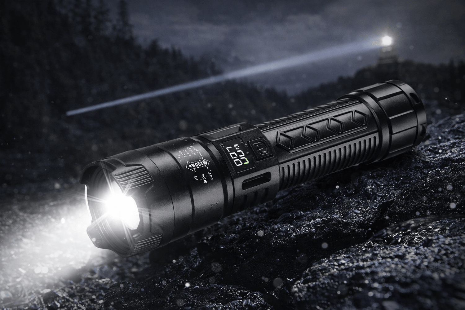 Lampe de poche ultra puissante à LED - Terra Aventure