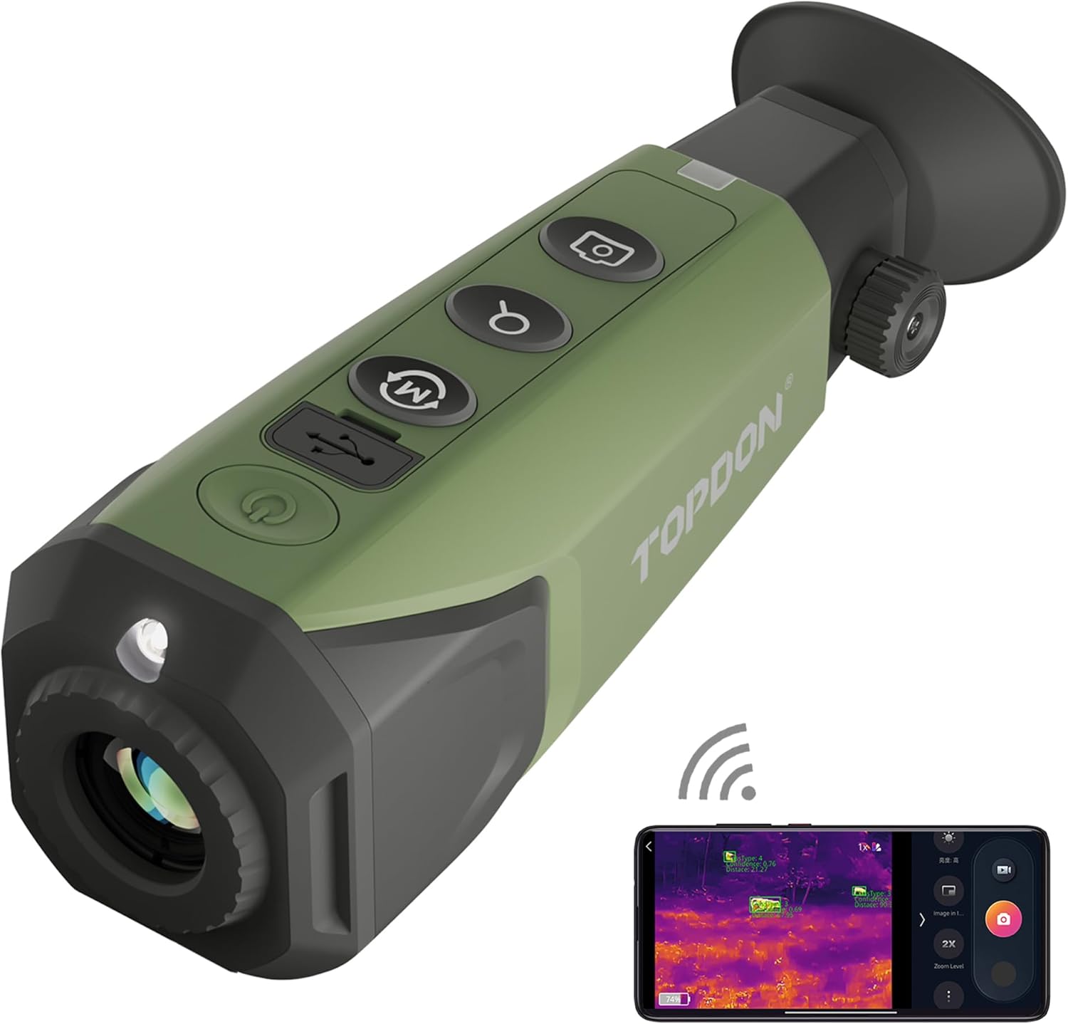 Monoculaire thermique professionnel 320x240 Terra Aventure