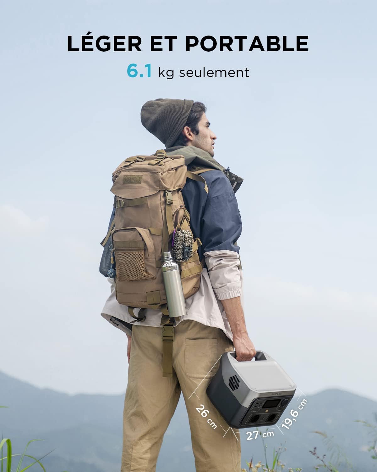 Station électrique portable ECOFLOW RIVER 2 MAX - Terra Aventure